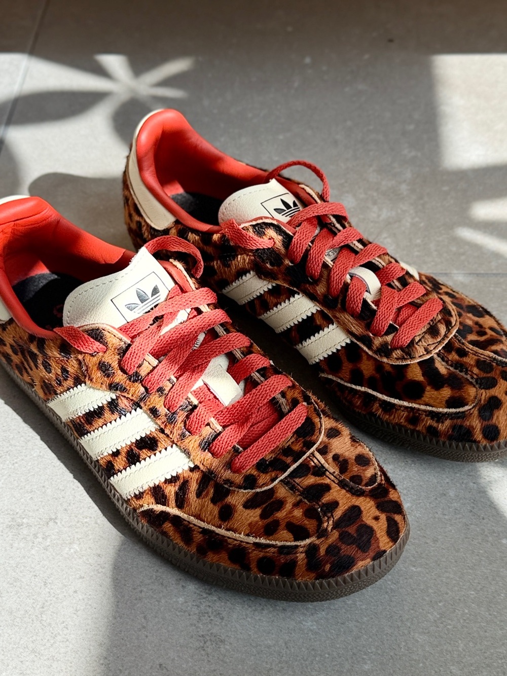 NEW Women's Samba OG 'Cheetah Pack - Preloved Red'